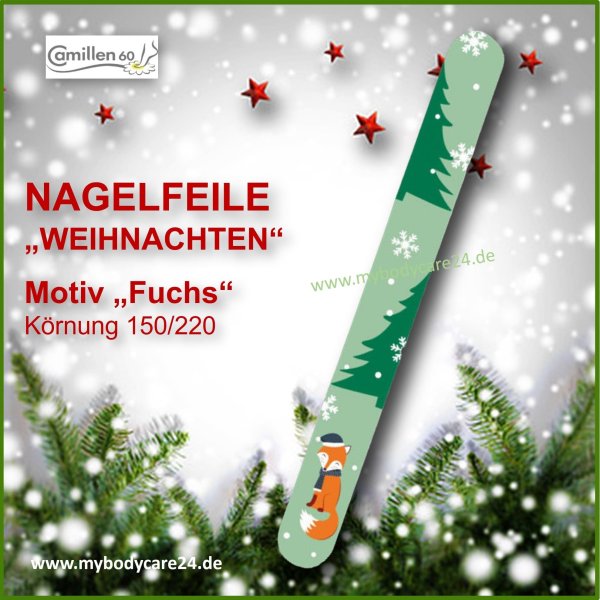 Camillen60 Weihnachts-Nagelfeile Fuchs
